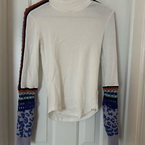 Free People Waffle Tee
